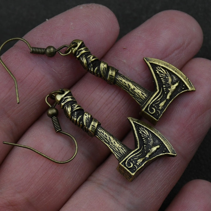 Viking Earrings - Axe