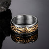 Viking Ring Jormungandr With Celtic Knots