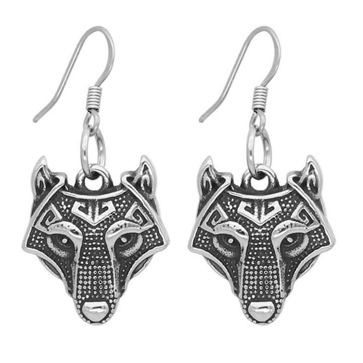 Viking Earrings - Fenrir