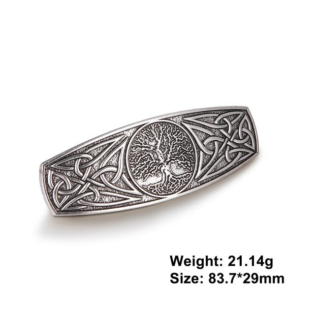 Viking Hair Clip - Tree of Life