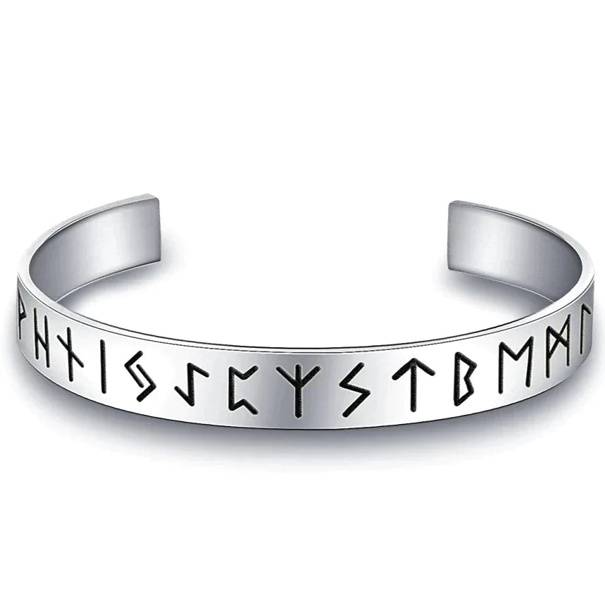 Viking Runes Cuff Arm Ring