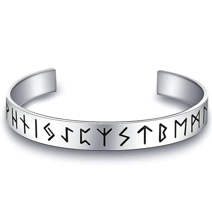 Viking Runes Cuff Arm Ring