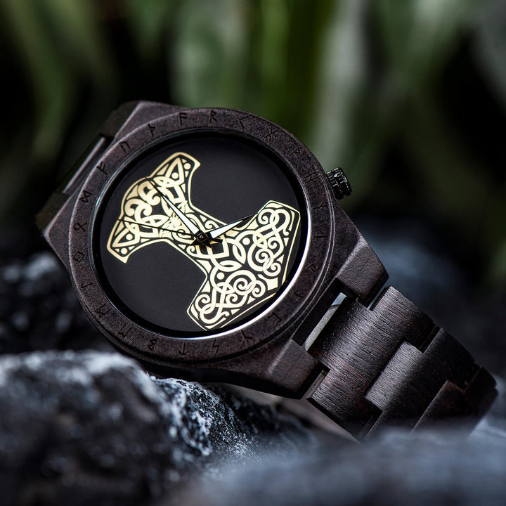 Viking Watch - Thor's Hammer Mjolnir