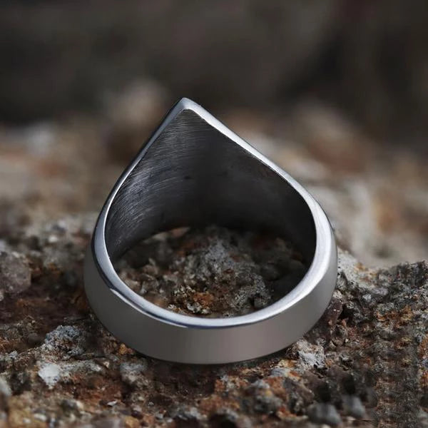 Viking Ring - Silver Valknut
