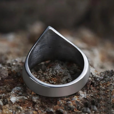 Viking Ring - Silver Valknut