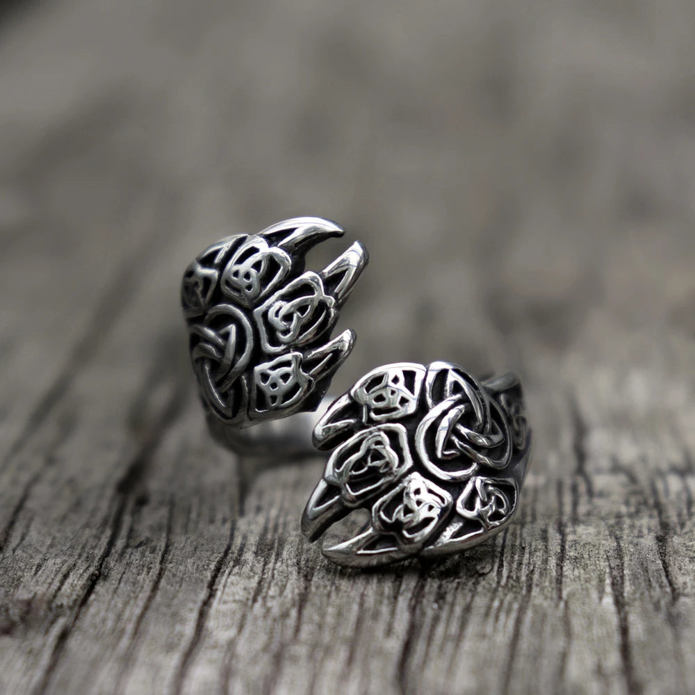 Viking Ring Bear Paw Valhalla Vikings