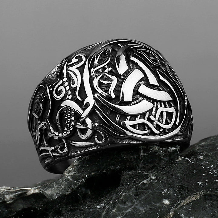 Viking Ring - Odin's Triskelion