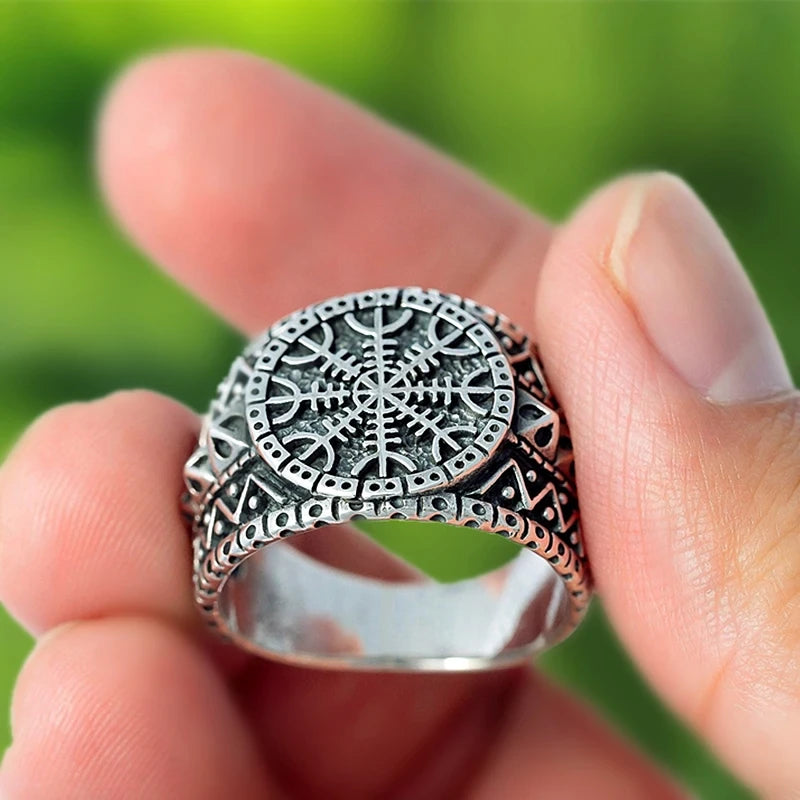 Viking Ring - Norse Aegishjalmur