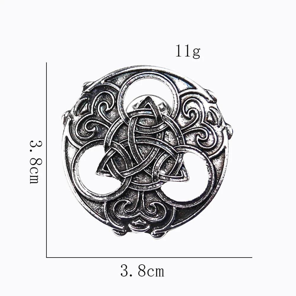 Viking Brooch - Triquetra