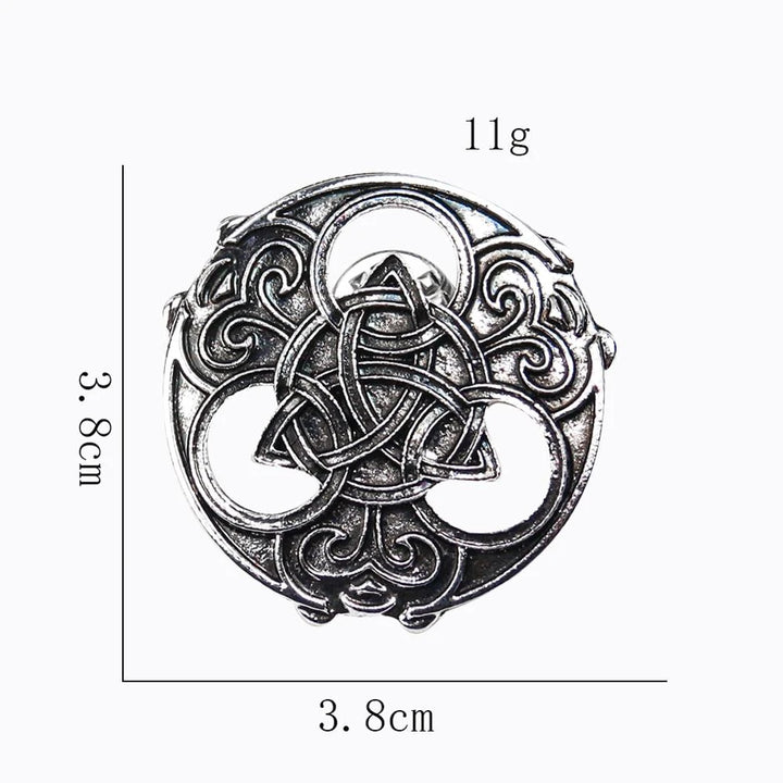 Viking Brooch - Triquetra