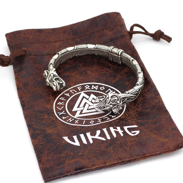 Viking Arm Ring - Norse Wolves