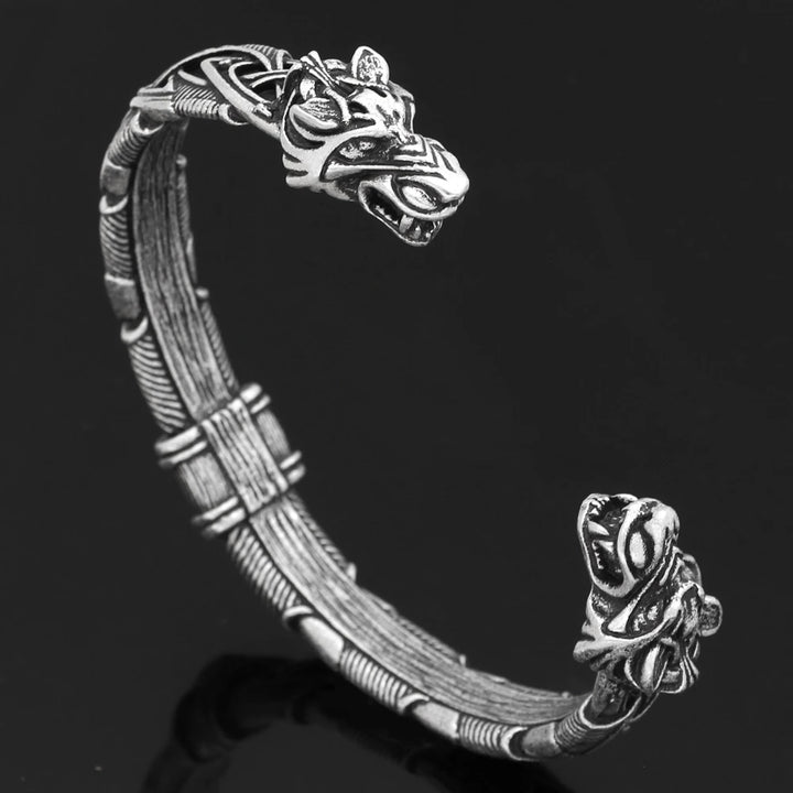 Viking Arm Ring - Norse Wolves