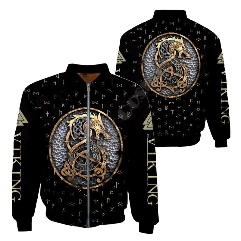 Viking Bomber Jacket - Fenrir