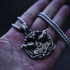 Thors Hammer Necklace - Hugin & Munin