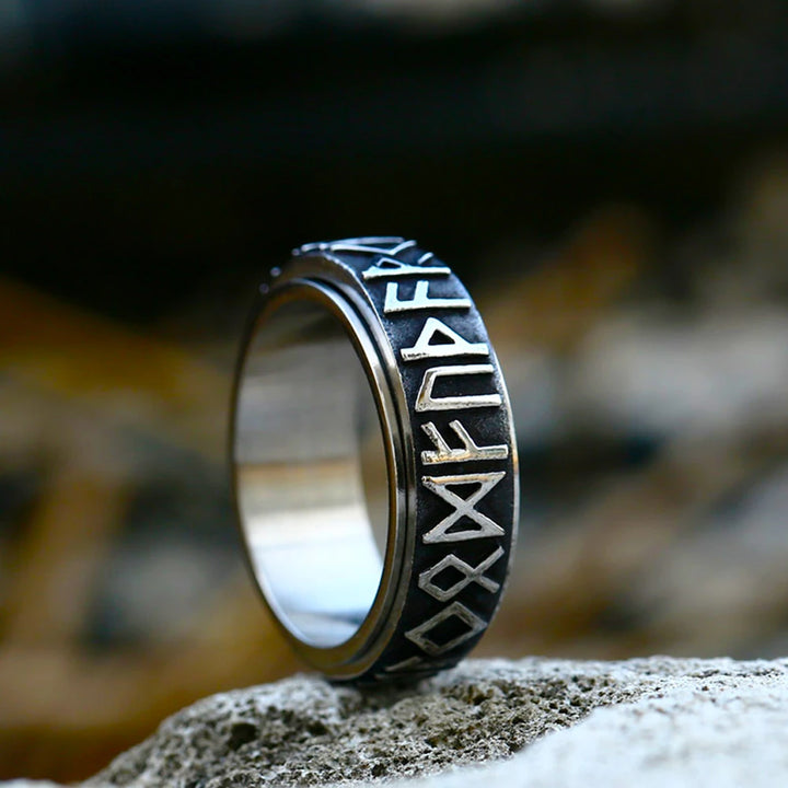 Viking Ring - Runes Alphabet