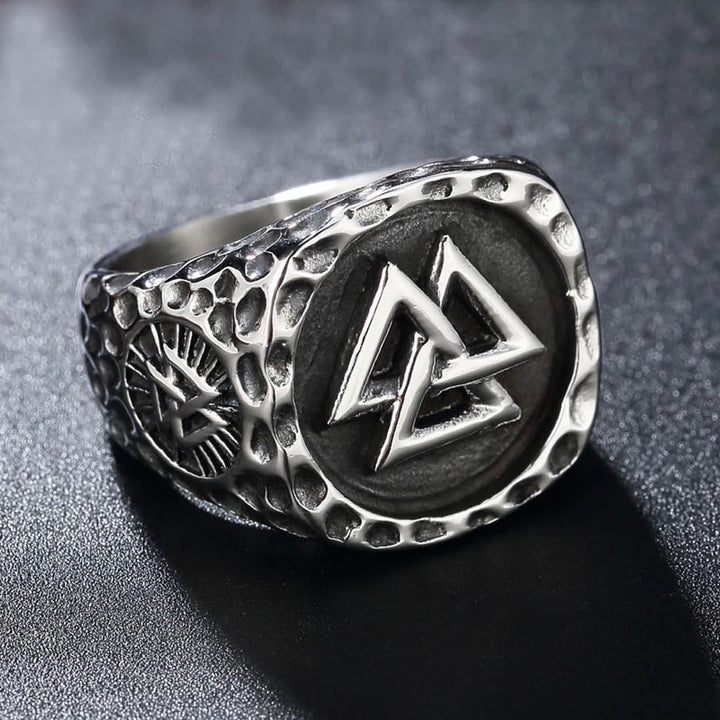 Viking Ring - Massive Valknut