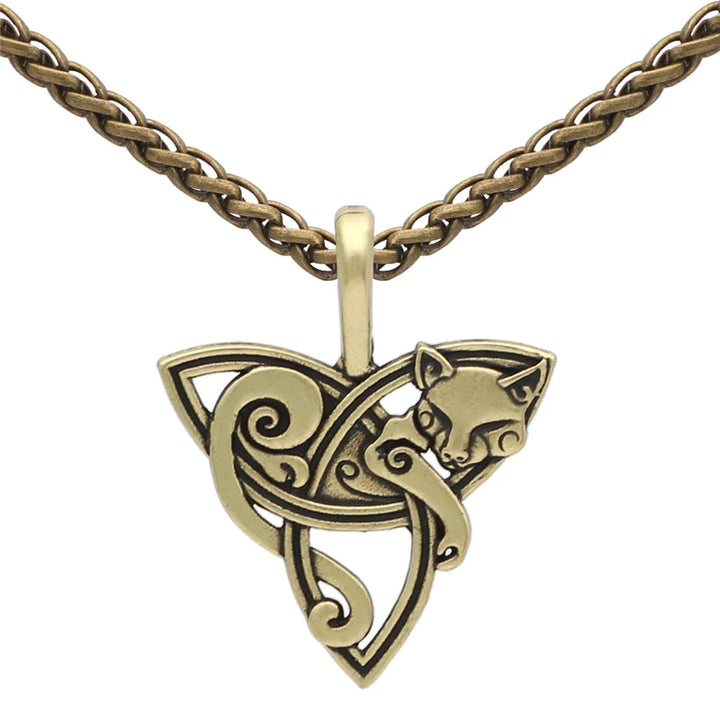 Freya Trinity Knot Viking Necklace