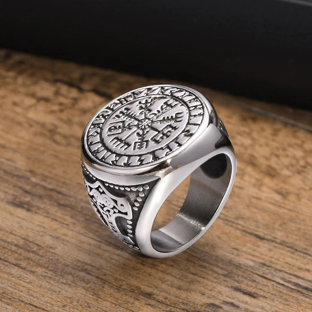 Stainless steel viking rings hot sale