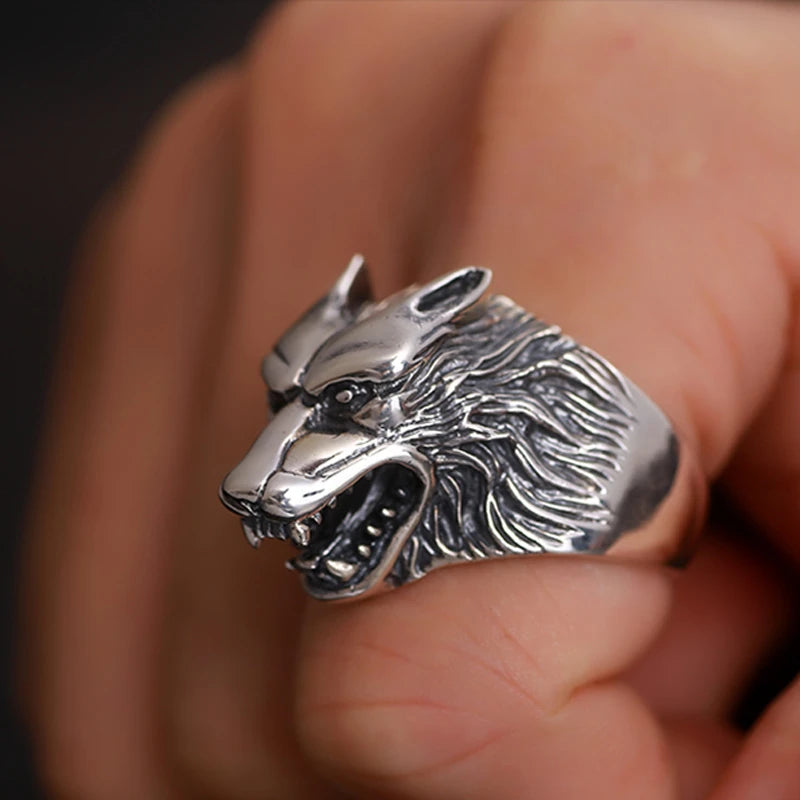 Viking Ring - Fenrir Wolf