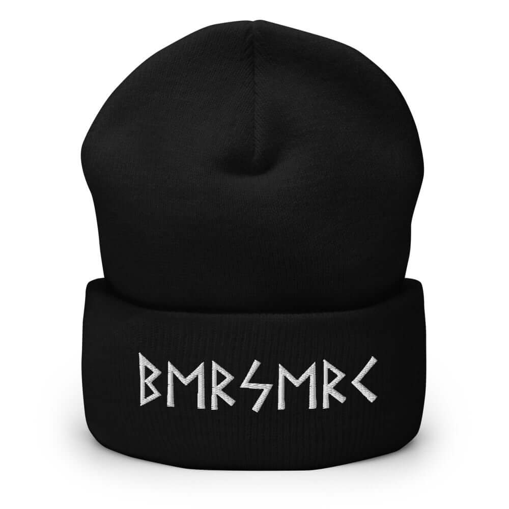 Viking Beanie Featuring Berserker Old Futhark