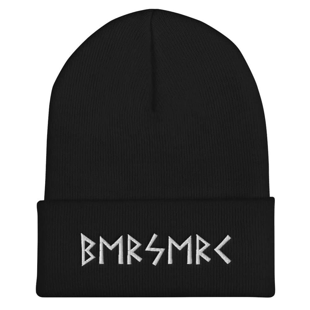 Viking Beanie Featuring Berserker Old Futhark