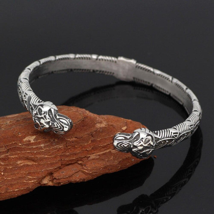 Geri and Freki Arm Ring- Odin's Wolves