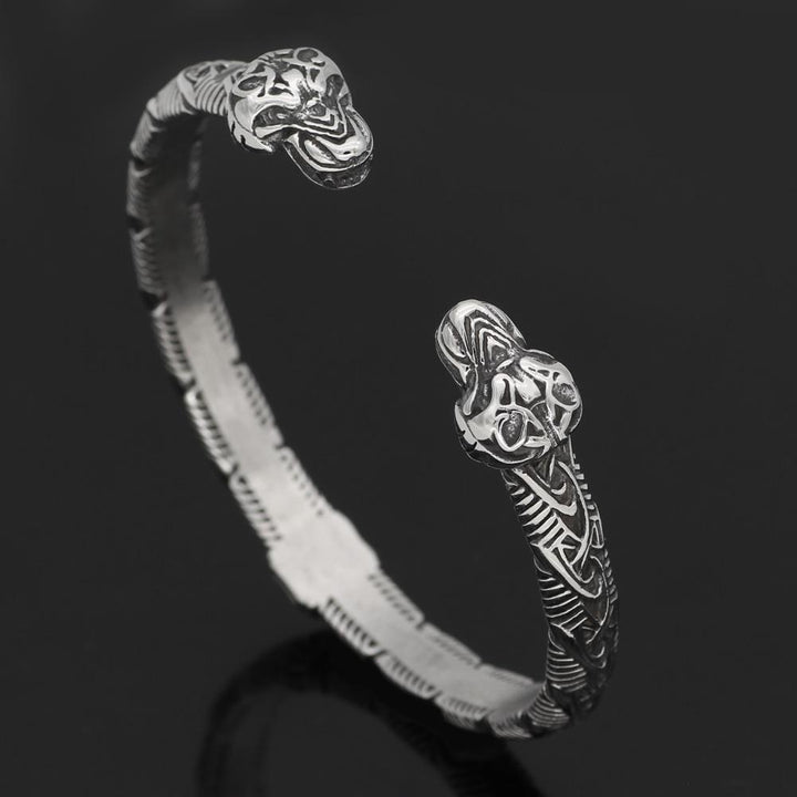 Geri and Freki Arm Ring- Odin's Wolves