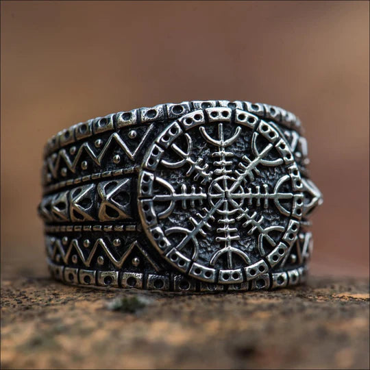 Viking Ring - Norse Aegishjalmur