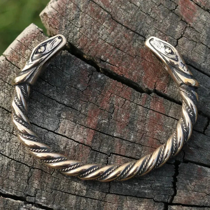 VIKING ARM RING JORMUNGANDR SERPENT