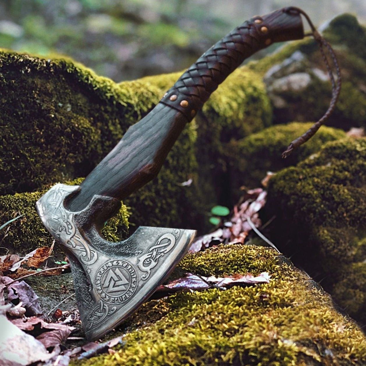 Viking Valknut Battle Axe and Embrace Your Heritage