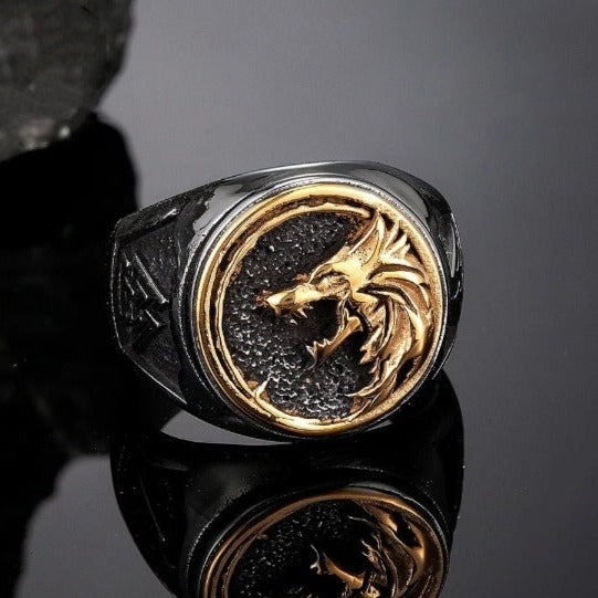 Viking Ring - Fenrir Valknut