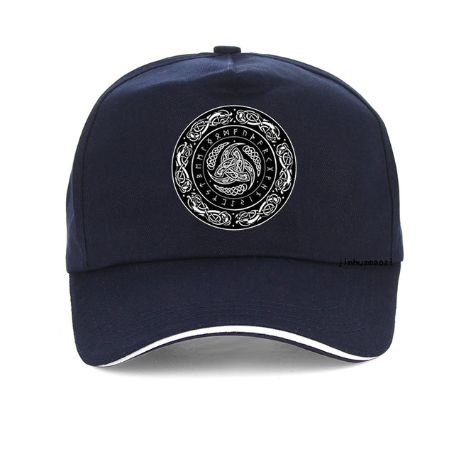 ODIN'S TRISKELION VIKING CAP