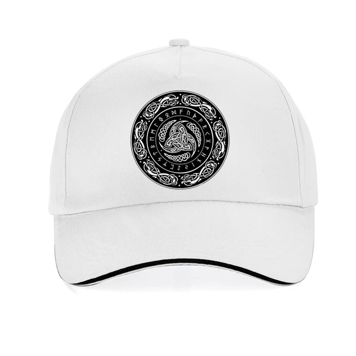 ODIN'S TRISKELION VIKING CAP