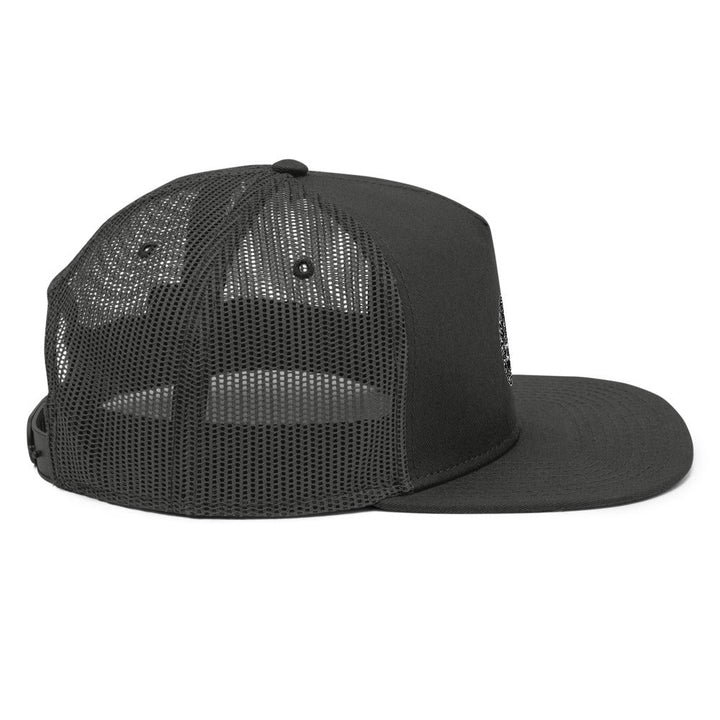 Snapback Viking Trucker Cap With Valknut Symbol