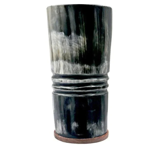 VIKING DRINKING HORN HANDCARVED OUT OF REAL OX HORN