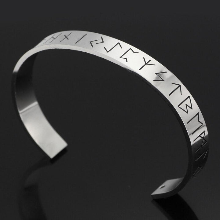 Viking Runes Cuff Arm Ring