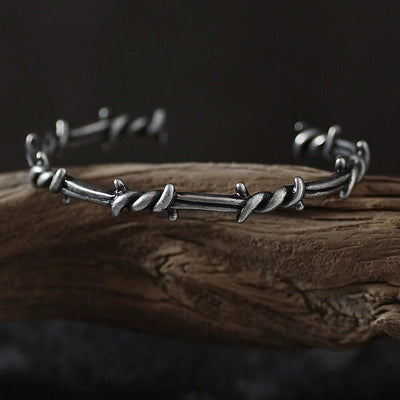 Viking Arm Ring With Barb Wire Design