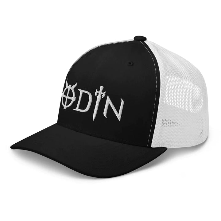 Viking Trucker Cap With Odin God