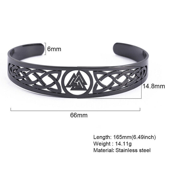 VALKNUT VIKING CUFF ARM RING