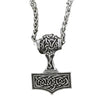Thor Hammer Necklace - Celtic Knot
