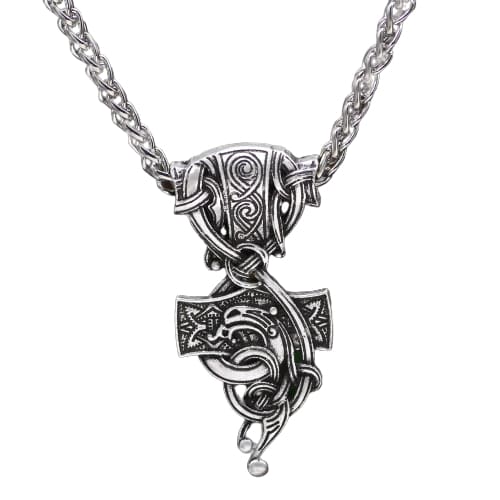 Thor Hammer Necklace - Jormungandr