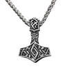 Thor Hammer Necklace - Nordic Knot