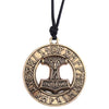 Thor Hammer Necklace - Runic Circle