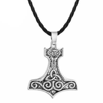 Thor Hammer Necklace - Triskelion