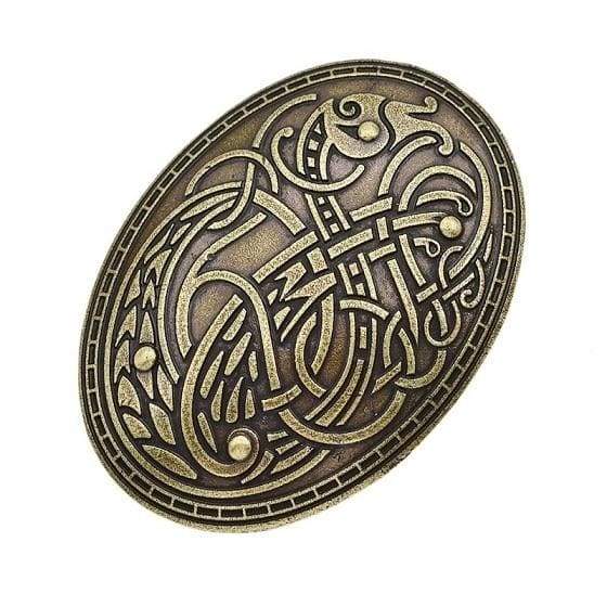 Viking Brooch - Norse Dragon