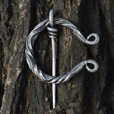 Viking Brooch - Traditional Twisted