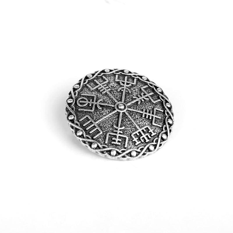 Viking Brooch - Vegvisir