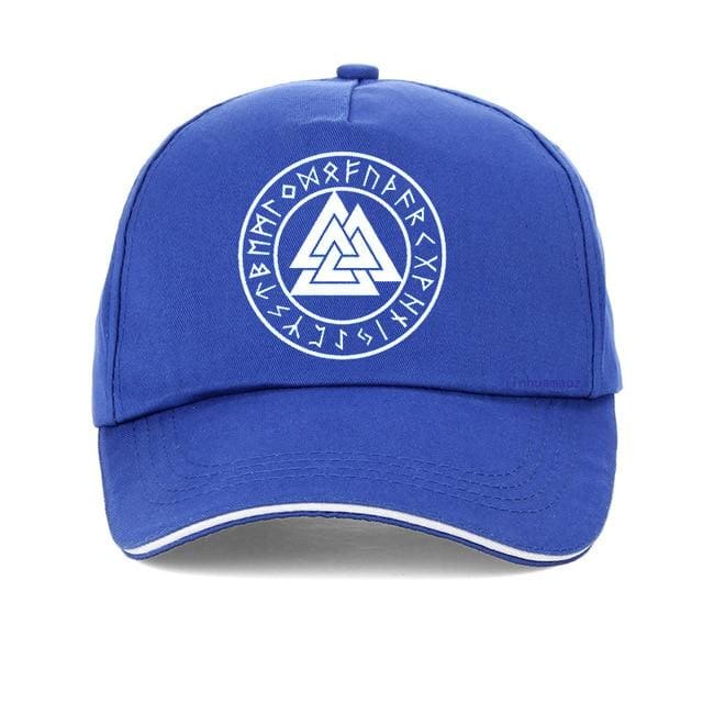 Viking Cap - Valknut Runes