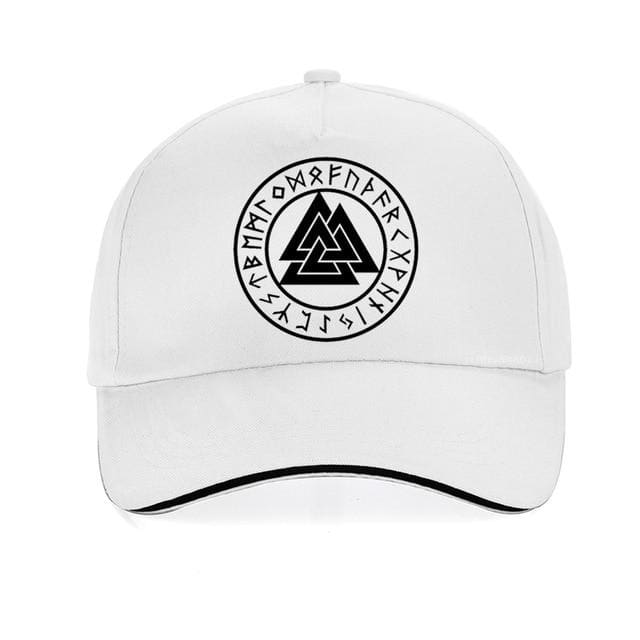 Viking Cap - Valknut Runes