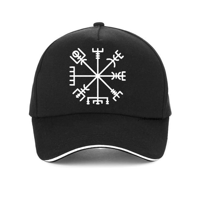 Viking Cap - Vegvisir Symbol